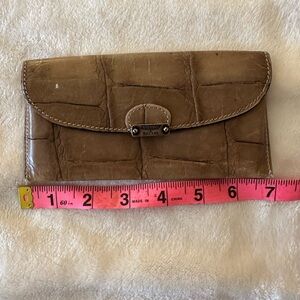 Dooney & Bourke Tan Leather Wallet